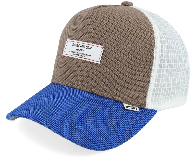 bdjinnsb hft cap tech mix multi blue a-frame trucker