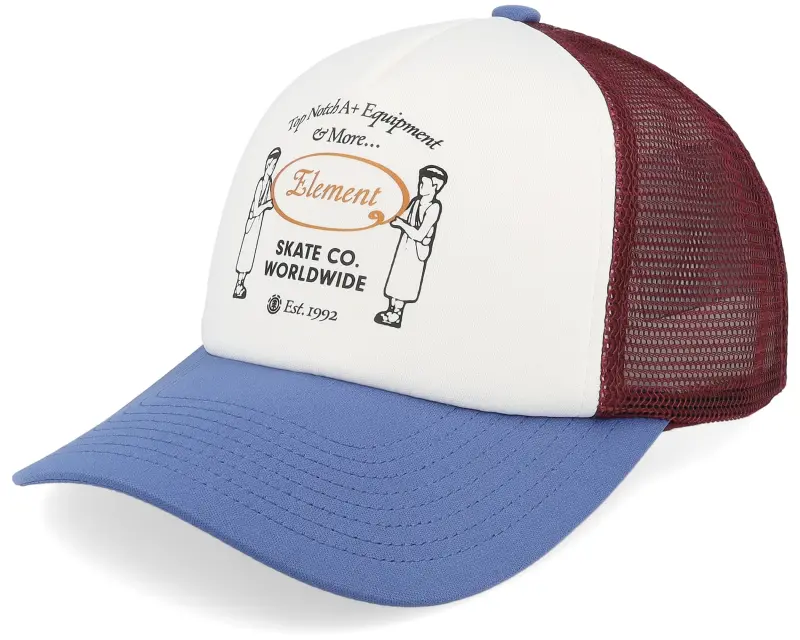 belementb yield cap eclipse navy a-frame trucker