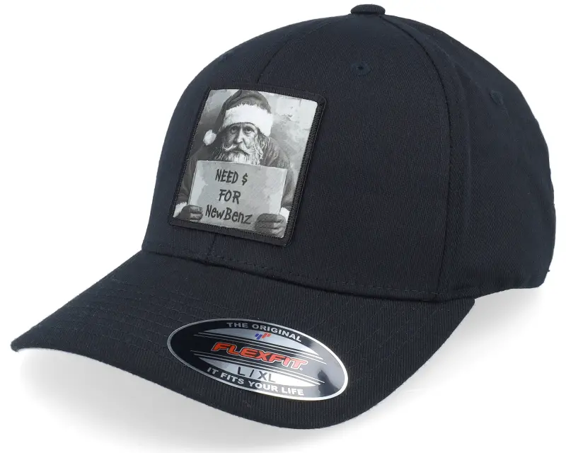 bho-ho-hatsb hobo santa need cash for benz black flexfit