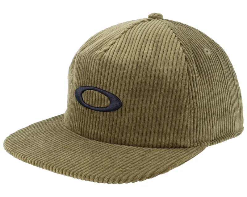 boakleyb ellipse corduroy hat army green snapback